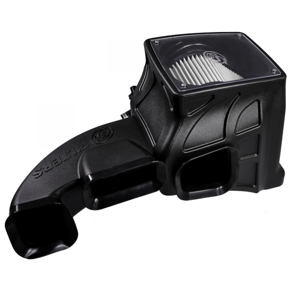 Cold Air Intake For 16-19 Chevrolet Colorado GMC Canyon 2.8L Duramax Dry Dry Extendable White S&B