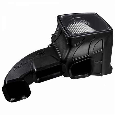 Cold Air Intake For 16-19 Chevrolet Colorado GMC Canyon 2.8L Duramax Dry Dry Extendable White S&B