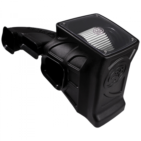 Cold Air Intake For 16-19 Chevrolet Colorado GMC Canyon 2.8L Duramax Dry Dry Extendable White S&B