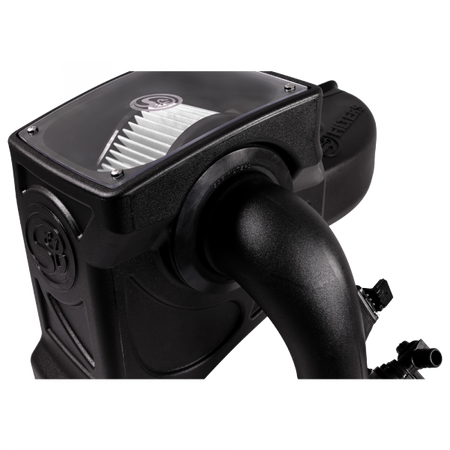 Cold Air Intake For 16-19 Chevrolet Colorado GMC Canyon 2.8L Duramax Dry Dry Extendable White S&B