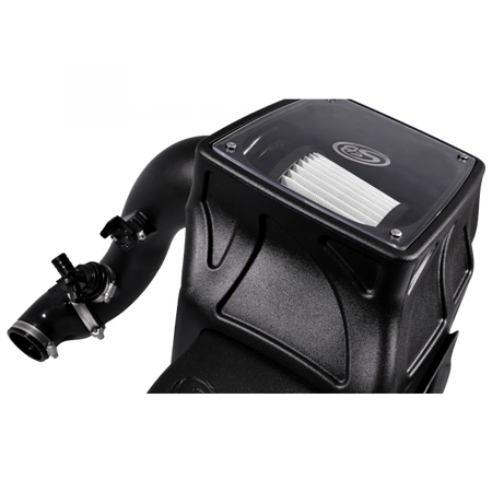 Cold Air Intake For 16-19 Chevrolet Colorado GMC Canyon 2.8L Duramax Dry Dry Extendable White S&B