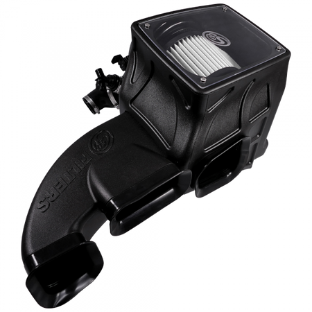 Cold Air Intake For 16-19 Chevrolet Colorado GMC Canyon 2.8L Duramax Dry Dry Extendable White S&B