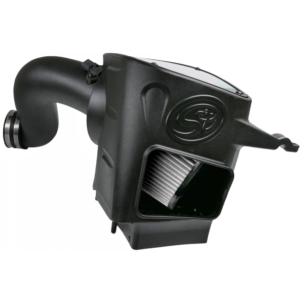 Cold Air Intake For 03-07 Dodge Ram 2500 3500 5.9L Cummins Dry Extendable White S&B