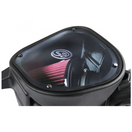 Cold Air Intake For 03-07 Dodge Ram 2500 3500 5.9L Cummins Cotton Cleanable Red S&B