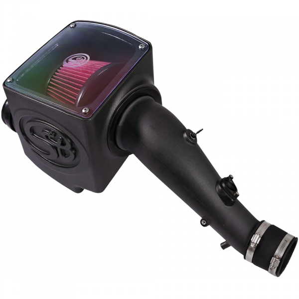 Cold Air Intake For 05-11 Toyota Tacoma 4.0L Oiled Cotton Cleanable Red S&B