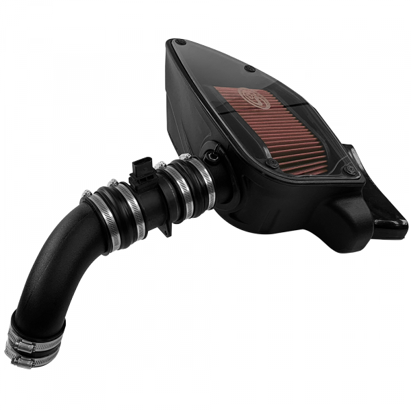 Cold Air Intake For 10-14 VW 2.0L TDI , 2015 VW Jetta 2.0L TDI Cotton Cleanable Red S&B
