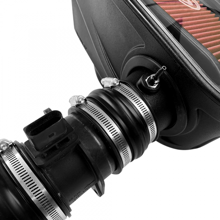 Cold Air Intake For 10-14 VW 2.0L TDI , 2015 VW Jetta 2.0L TDI Cotton Cleanable Red S&B