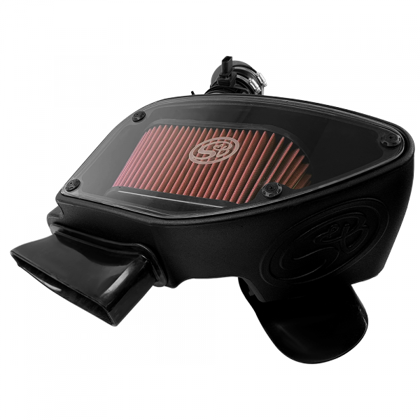 Cold Air Intake For 10-14 VW 2.0L TDI , 2015 VW Jetta 2.0L TDI Cotton Cleanable Red S&B