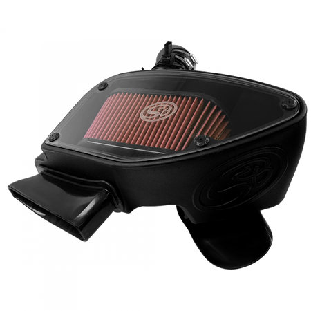 Cold Air Intake For 10-14 VW 2.0L TDI , 2015 VW Jetta 2.0L TDI Cotton Cleanable Red S&B