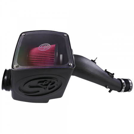 Cold Air Intake For 12-15 Toyota Tacoma 4.0L Oiled Cotton Cleanable Red S&B