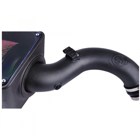 Cold Air Intake For 01-04 Chevrolet Silverado GMC Sierra V8-6.6L LB7 Duramax Cotton Cleanable Red S&B