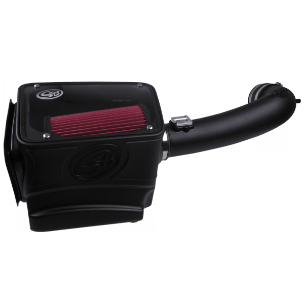 Cold Air Intake For 17-18 Chevrolet GMC Silverado/ Sierra 1500, Tahoe, Suburban, Yukon, XL, Denali, 5.3L, 6.2L Cotton Cleanable Red S&B