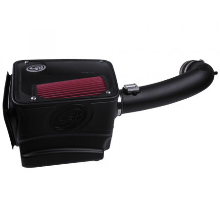 Cold Air Intake For 17-18 Chevrolet GMC Silverado/ Sierra 1500, Tahoe, Suburban, Yukon, XL, Denali, 5.3L, 6.2L Cotton Cleanable Red S&B