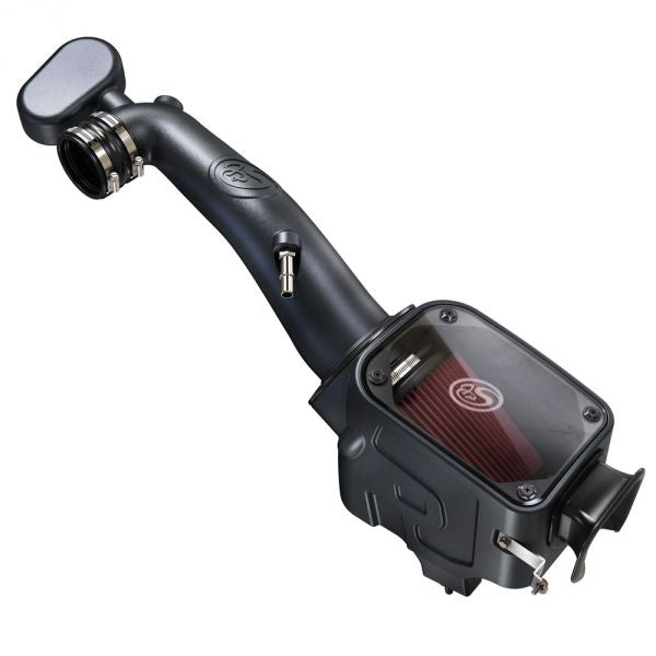 Cold Air Intake For 18-22 Jeep Wrangler JL/Rubicon 3.6L Cotton Cleanable Red S&B