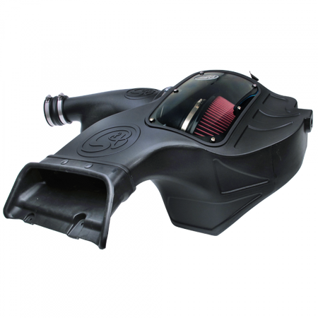 Cold Air Intake For 18-22 Ford F150 Raptor Ecoboost Cotton Cleanable Red S&B
