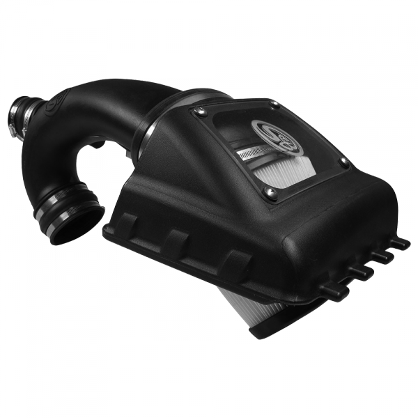 Cold Air Intake For 15-17 Ford Expedition 3.5L Ecoboost Dry Dry Extendable White S&B