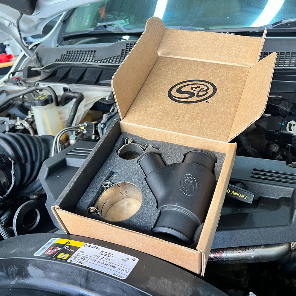 S&B Aluminum Y-Ppe for 2013-2015 Dodge Ram Cummins 6.7L (Dual Radiator)