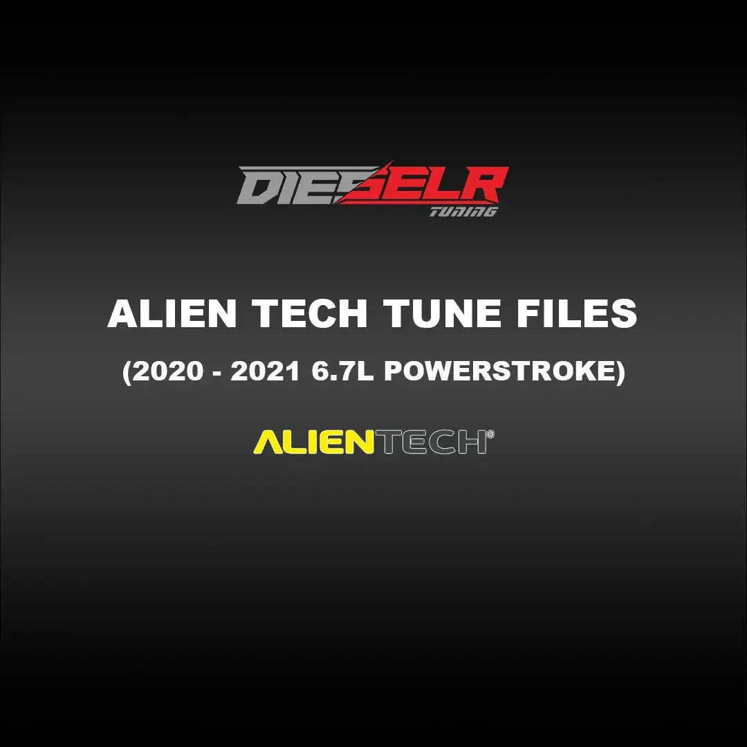 DIESELR Alien Tech Tune Files (2020-2021 Powerstroke 6.7L) Tune Files DIESELR Tuning 
