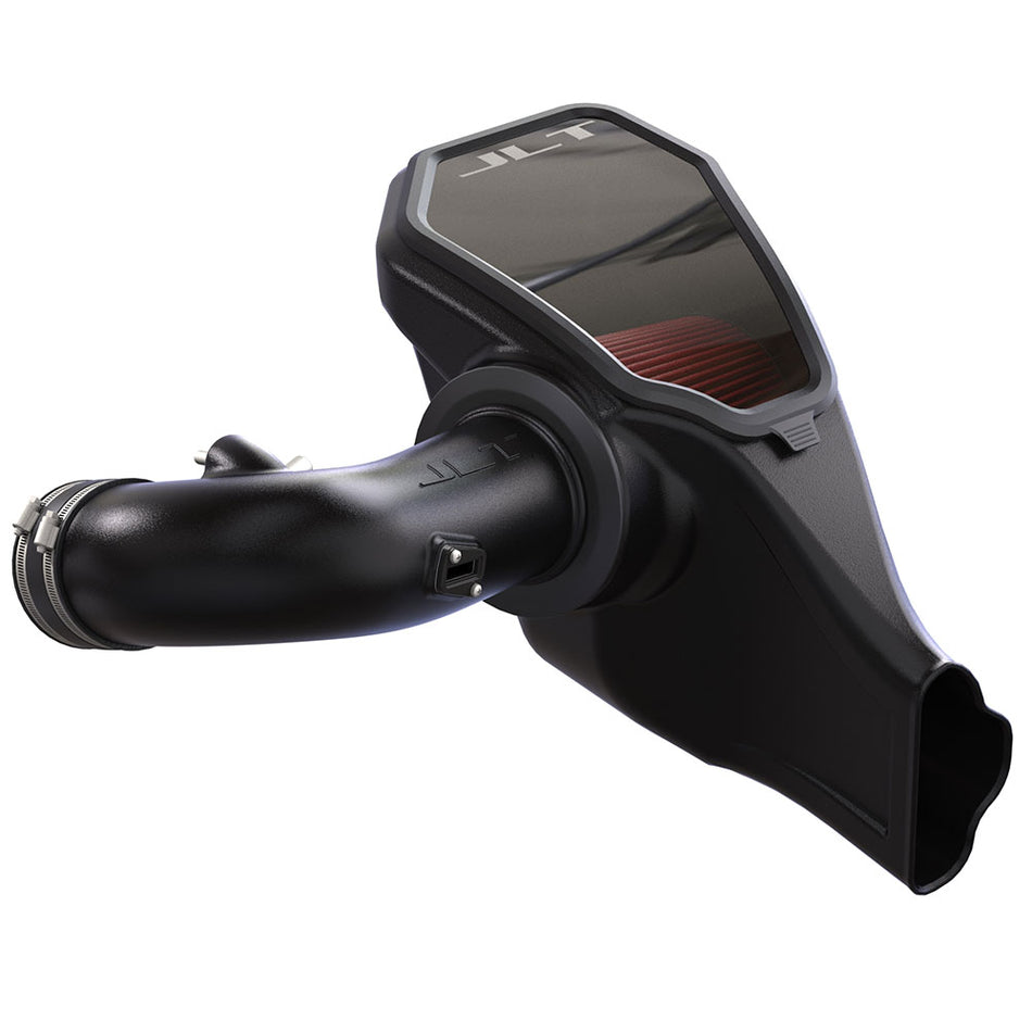 JLT Cold Air Intake with Snap-In Lid For 2015-2022 Ford Mustang GT350 5.2L Cotton Cleanable Red