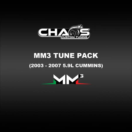 Chaos Custom Tuning MM3 Tune Files (2003-2007 Cummins 5.9L) Tune Files Chaos Custom Tuning 