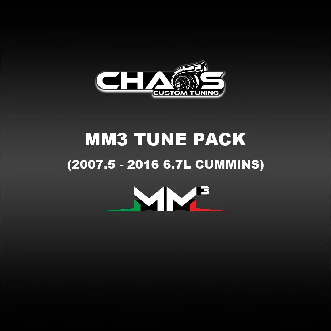 Chaos Custom Tuning MM3 Tune Files (2007.5-2016 Cummins 6.7L) Tune Files Chaos Custom Tuning 