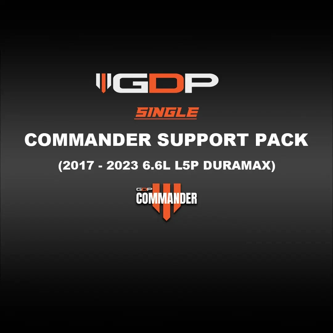 GDP Commander Support Pack - Single (17-23 GM L5P Duramax) GDP Tune Files GDP 