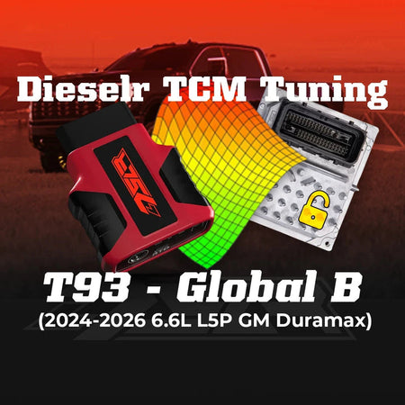 DIESELR RTD4 T93 TCM Tune Files (2024-2026 Duramax L5P 6.6L) - Global B
