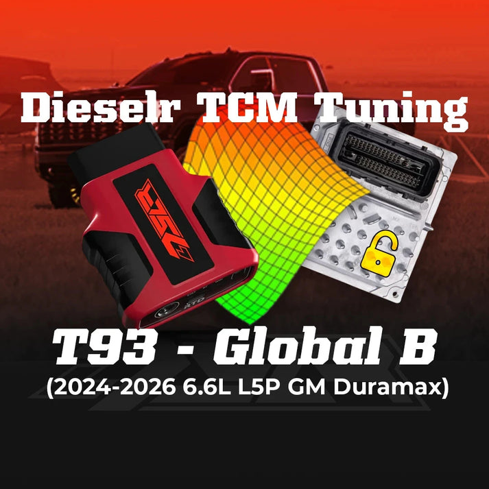 DIESELR RTD4 T93 TCM Tune Files (2024-2026 Duramax L5P 6.6L) - Global B