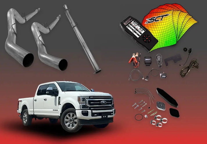 DIESELR 6.7L Ford Powerstroke All-In-One Kit w/ SCT X4 (2020–2021)