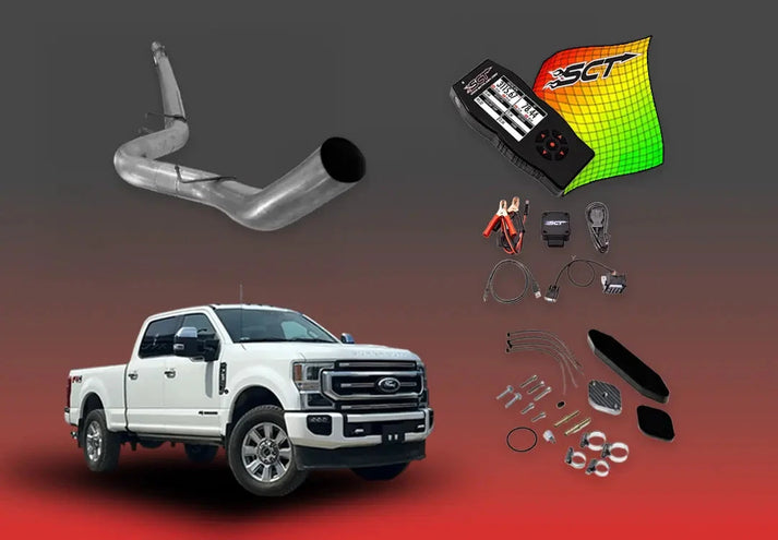DIESELR 6.7L Ford Powerstroke All-In-One Kit w/ SCT X4 (2020–2021)