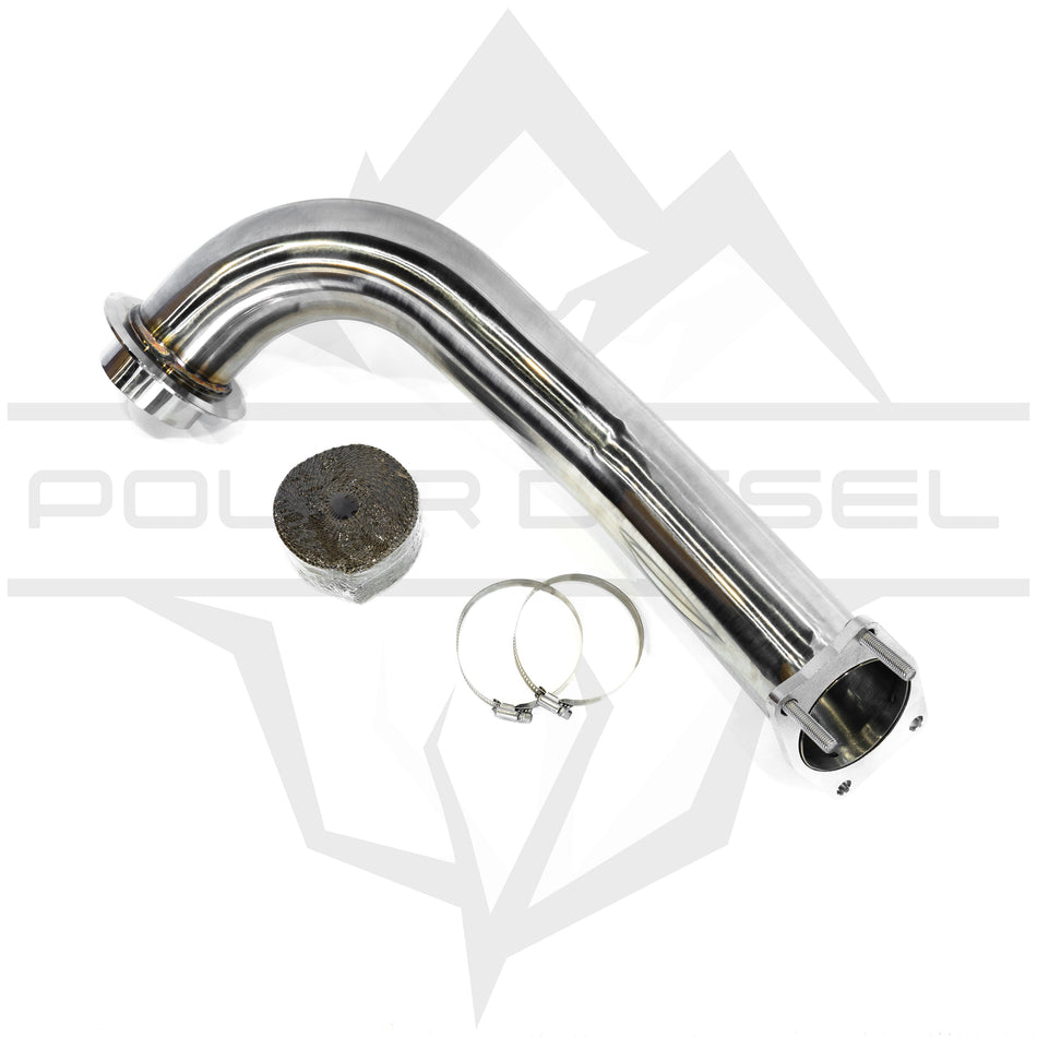 2017-2023 Duramax 6.6L Polar Downpipe Polar Diesel