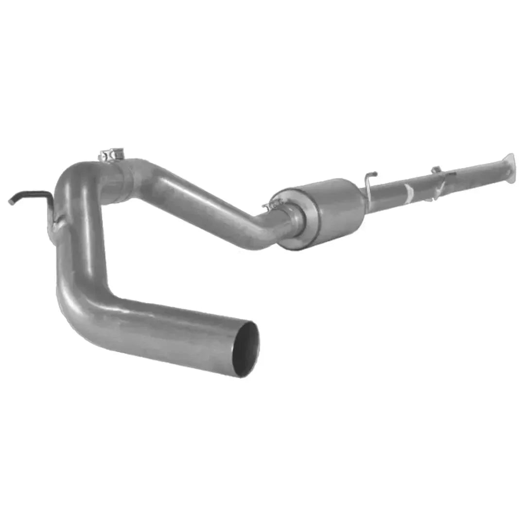 Dieselr Race Pipe Kit Aluminized | Nissan Titan Cummins 5.0L 2016-2019 DIESELR Corp. 4" without Muffler 