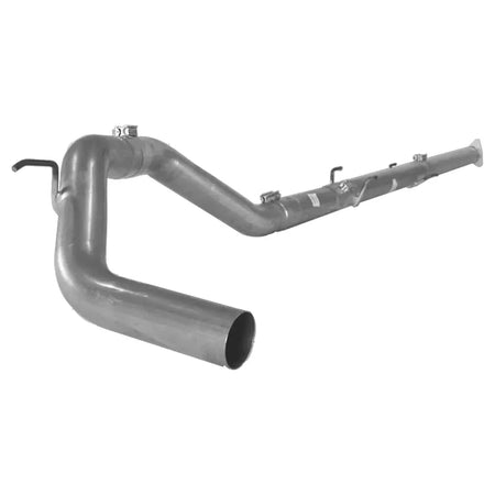 Dieselr Downpipe Back Aluminized Exhaust | Nissan Titan Cummins 5.0L 2016-2019 DIESELR Corp. 4-Inch without Muffler 