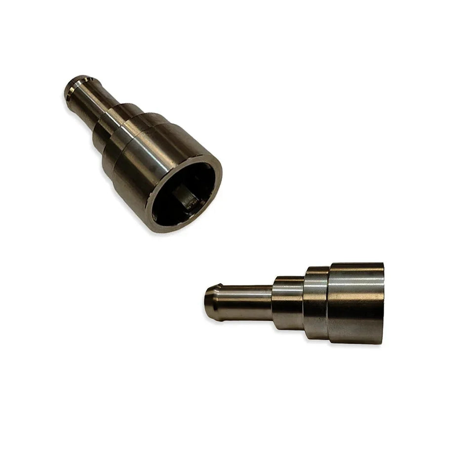 Dieselr Stainless Steel Heater Hose Connector Duramax 6.6L (2001-2023)