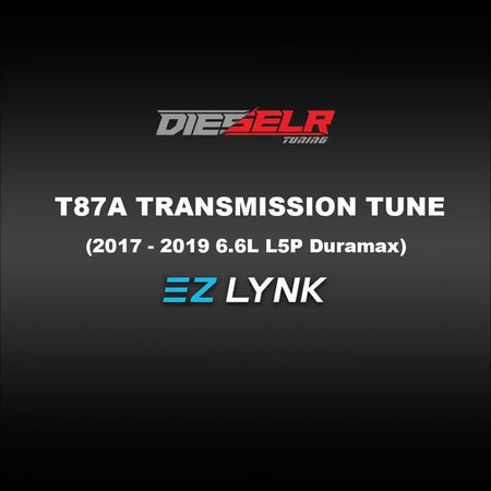 DIESELR EZ Lynk Transmission Tune File T87A (2017-2019 6.6L L5P Duramax) Tune Files DIESELR Tuning 