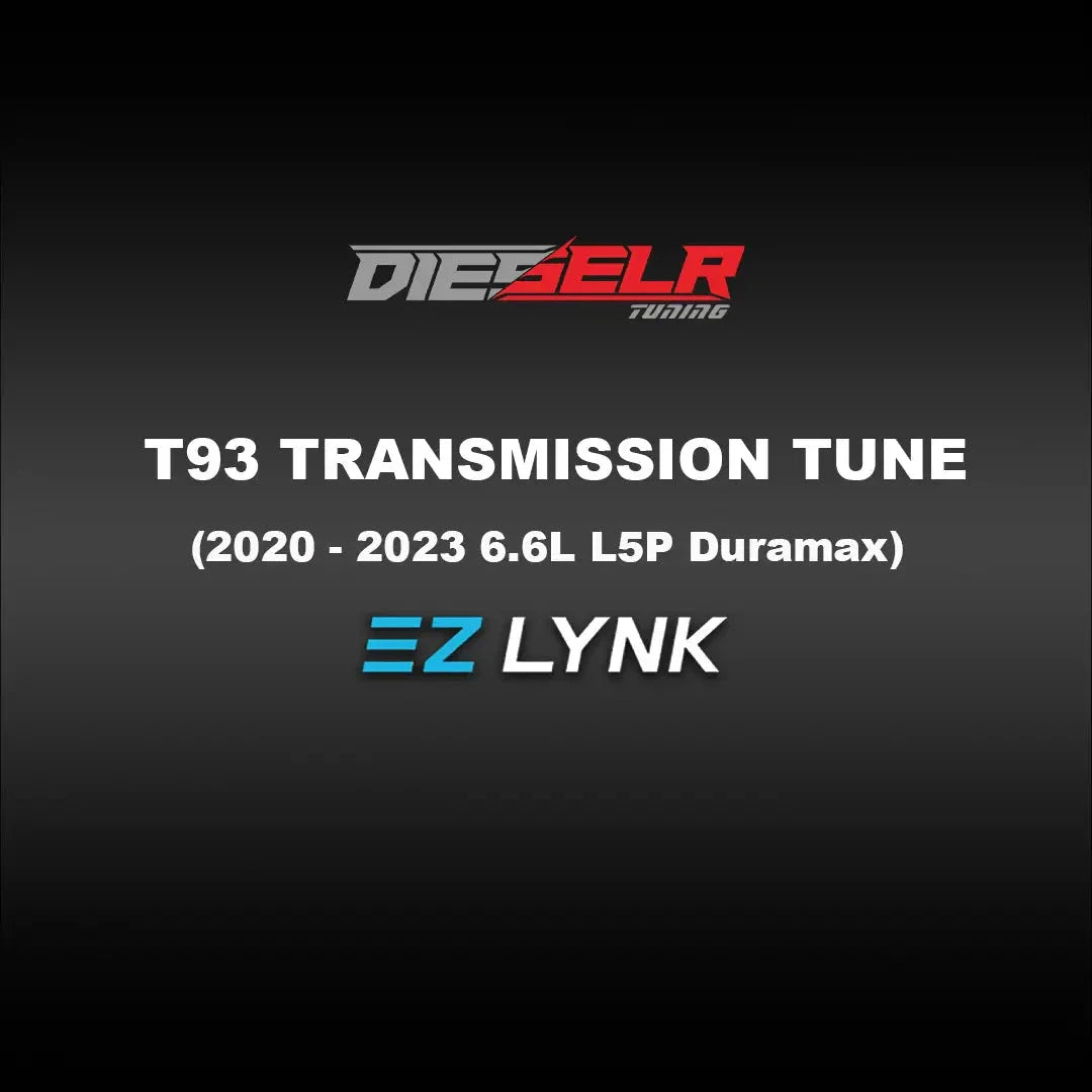 DIESELR EZ Lynk Transmission Tune File T93 (2020-2023 6.6L L5P Duramax) Tune Files DIESELR Tuning 