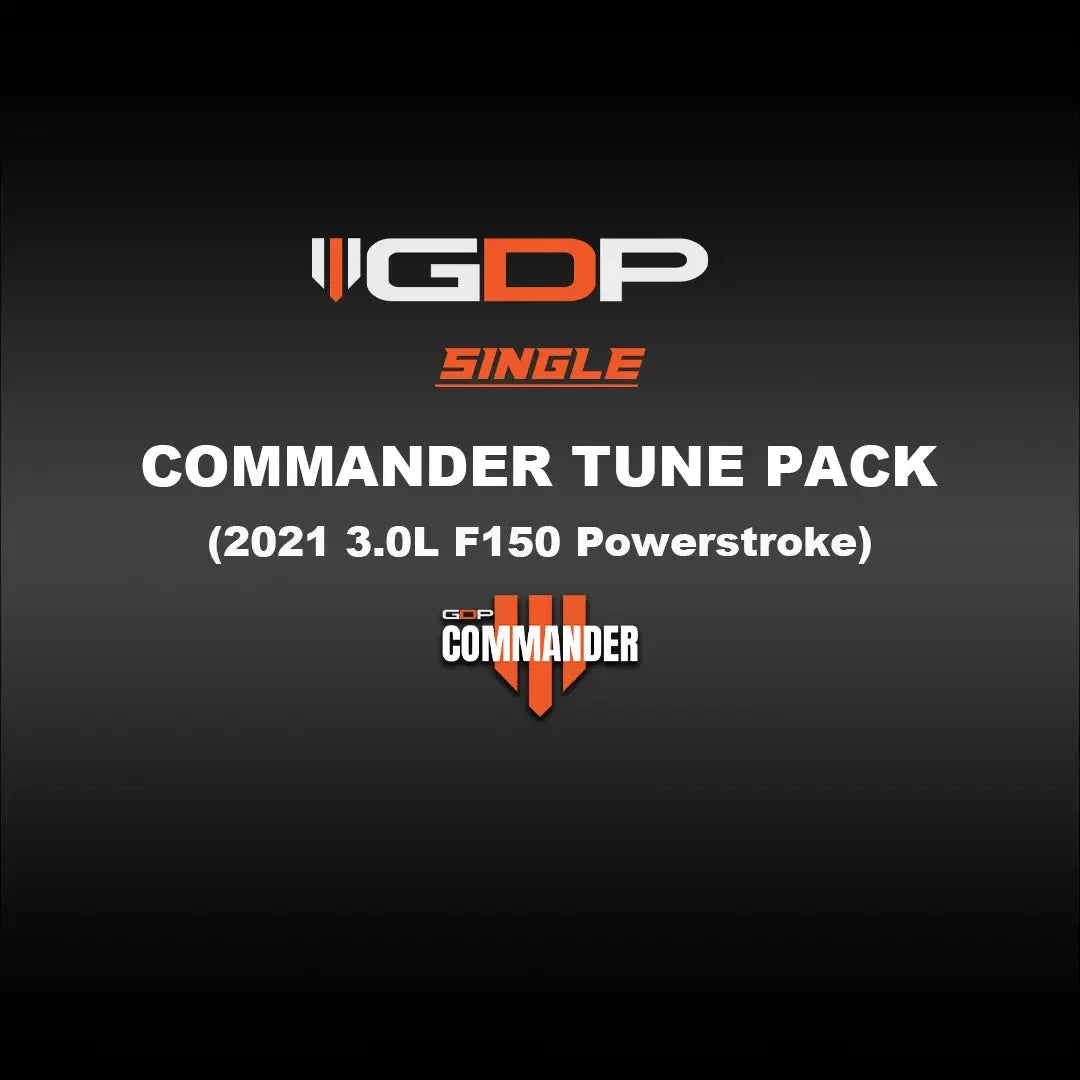 GDP Commander Tune Files (2021 F-150 Powerstroke 3.0L) Tune Files DIESELR Tuning 