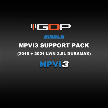 GDP MPVI3 Support Pack (16-21 Chevy Colorado/GMC Canyon 2.8L Duramax) GDP Tune Files GDP 