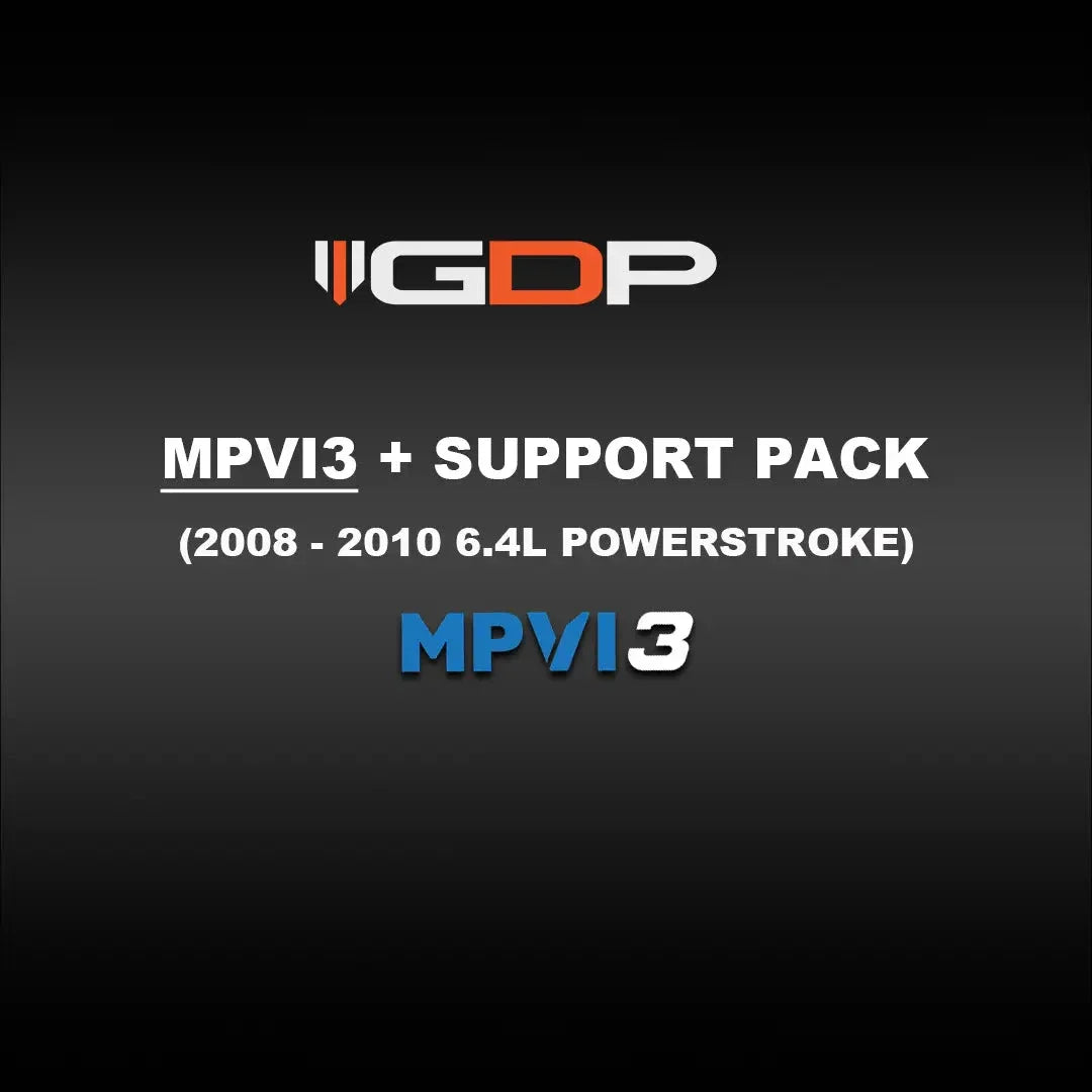 MPVI3 w/SOTF tune & 2 Credits (08-10 Ford 6.4L Powerstroke) Tuning Bundle GDP 