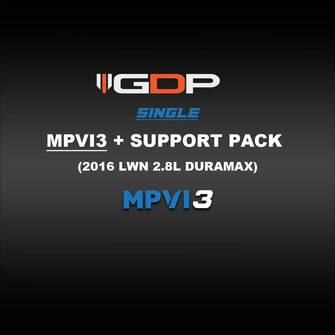 MPVI3 w/GDP Support Pack & 2 Credits (2016 Chevy Colorado/GMC Canyon 2.8L Duramax) Tuning Bundle GDP 