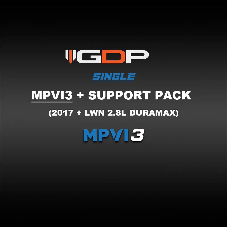 MPVI3 w/GDP Support Pack & 4 Credits (17-21 Chevy Colorado/GMC Canyon 2.8L Duramax) Tuning Bundle GDP 