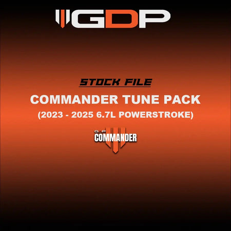 GDP Commander Support Pack - Single (23-25 Ford 6.7L Powerstroke) GDP Tune Files GDP 