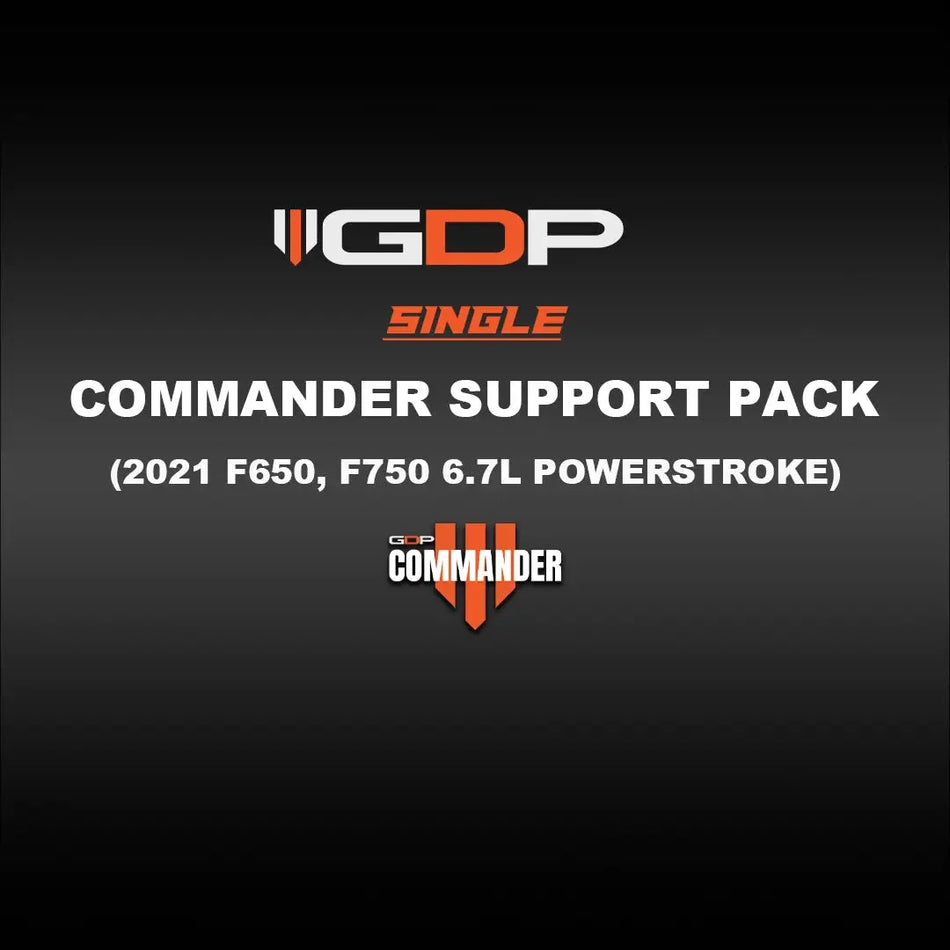GDP Commander Support Pack - Single (2021 Ford F-650, F-750 6.7L Powerstroke) GDP Tune Files GDP 