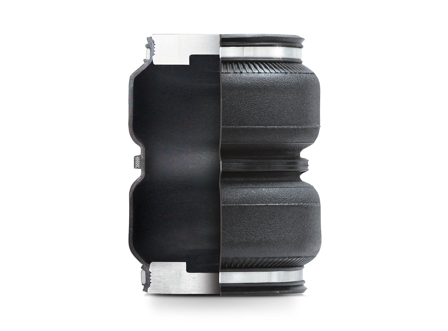 HP10000D ALPHA HD Double Convoluted Replacement Air Spring Pacbrake Pacbrake