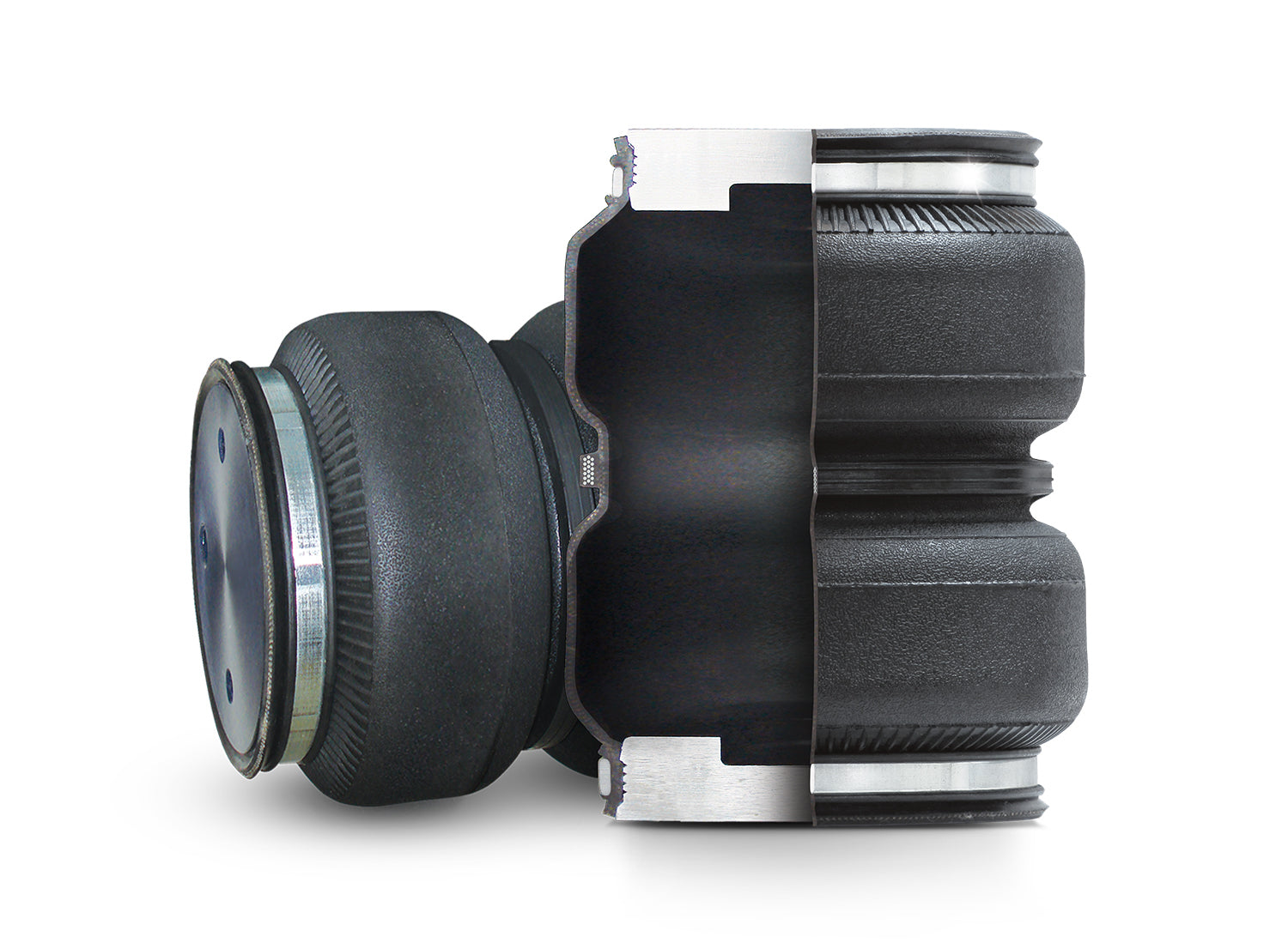 HP10195 ALPHA HD Rear Air Suspension Kit For 2015-2016 F-450 Super Duty (2WD/4WD) Pacbrake