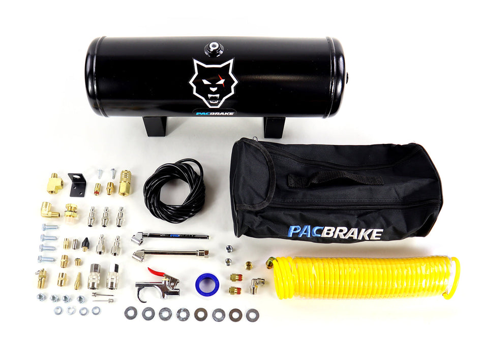 HP10050 2 1/2 Gallon Carbon Steel Premium Air Tank Air Nozzle Air Accessories Pacbrake