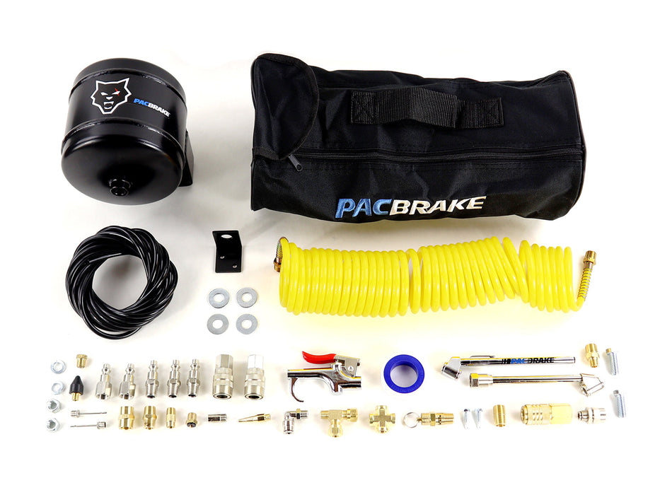 HP10053 1/2 Gallon Carbon Steel Premium Air Tank W/Air Tank Airline Pacbrake