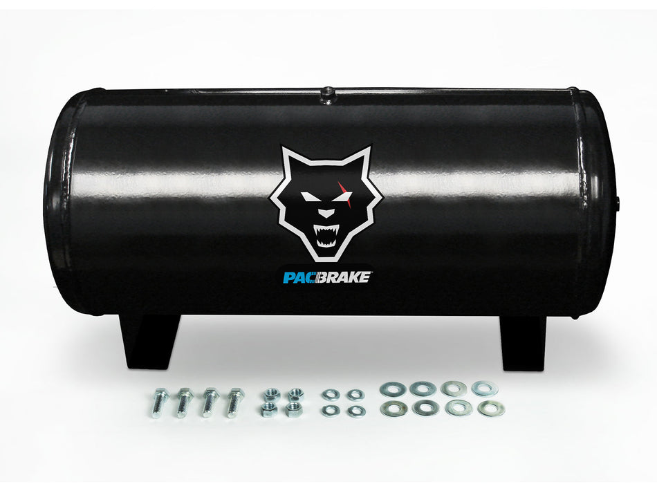 HP10094 Basic 5 Gallon Air Tank Black Steel Pacbrake