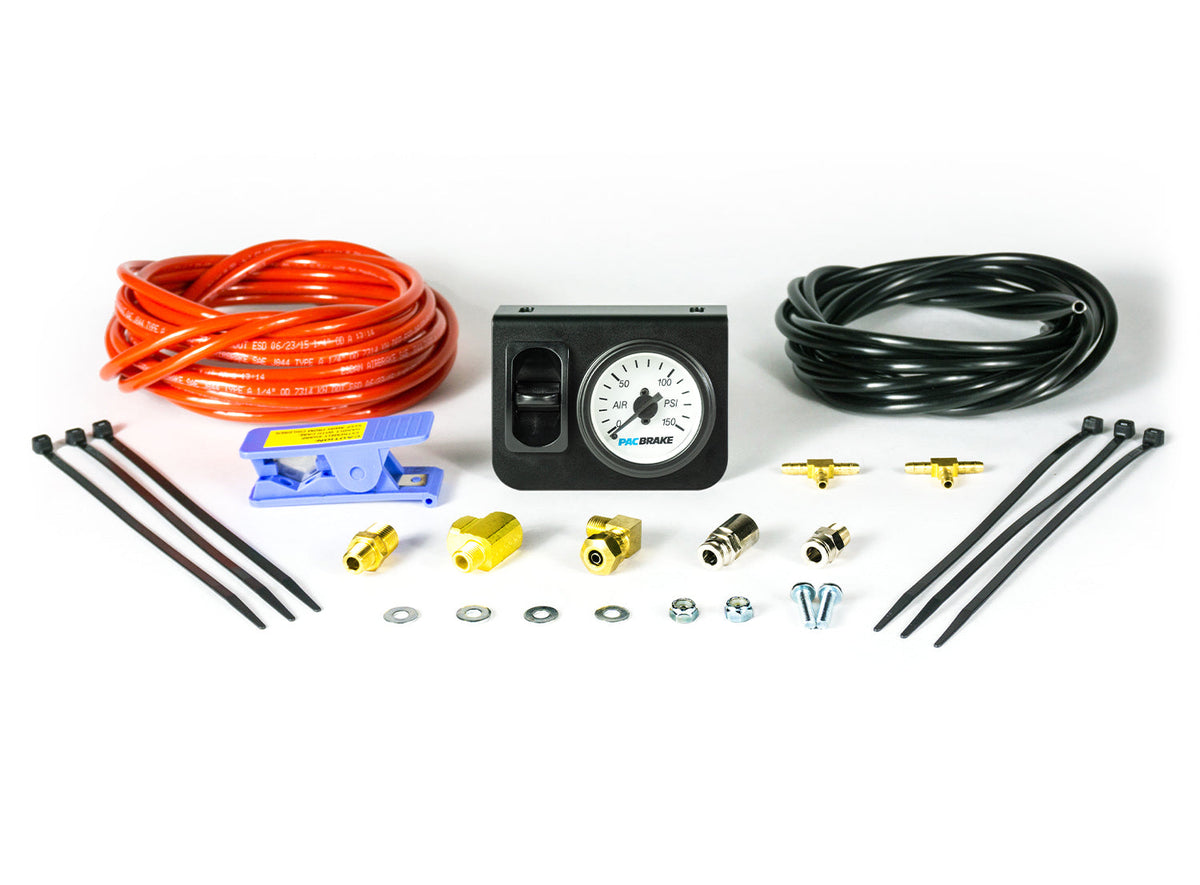 HP10133 Paddle Valve In Cab Control Kit Dash Switch For Simultaneous Activation Pacbrake