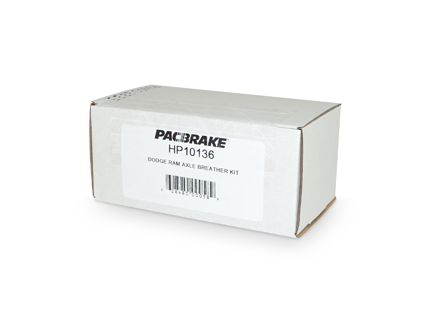 HP10136 Axle Breather Relocation Kit For Cab & Chassis Vehicles Pacbrake